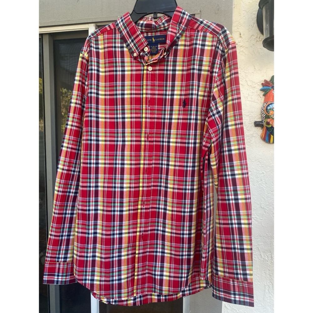 Ralph Lauren Boys Youth Button-Down Shirt XL (18-20)